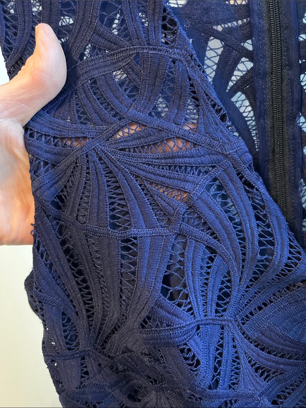 NWT Kay Unger Walk Thru Gown - Picture 4 of 14